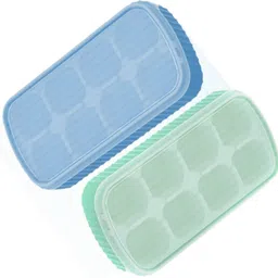 2pcs 8 big Cavity Pop Up Ice Cube Trays for Freezer with Lid 100% BPA Free B5 Multicolor Silicone Ice Cube Tray-image-57