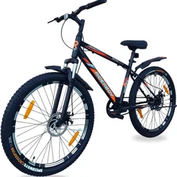riderboy MTB 26T With Front and Disc Mat Black 26 T (inch) Mountain Cycle-picture-14