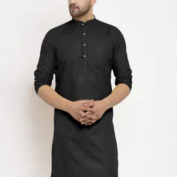 ladyflock Men Cotton Blend Kurta Pyjama Set image 3
