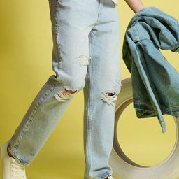 Bene Kleed Men Relaxed Fit Mildly Distressed Light Fade Cotton Jeans-picture-24