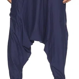 suvasana Solid Cotton Men Harem Pants-picture-28
