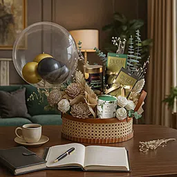 Sola Flower n Chocolate Basket Delight-picture-17