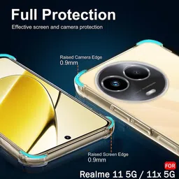 xovo Back Cover for Realme 11x 5G image 2