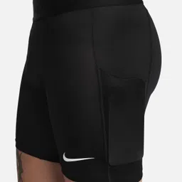 nike Solid Men Black Tights image 4