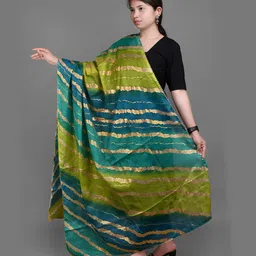 Apratim Leheriya Printed Dupatta image 4