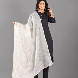 Apratim Floral Woven Design Dupatta-picture-12