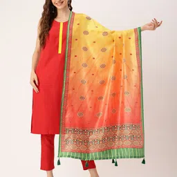 Ishin Ethnic Motifs Printed Dupatta-picture-40