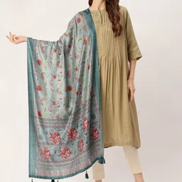 Ishin Ethnic Motifs Printed Dupatta-image-66