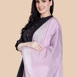 Rani Saahiba Embroidered Cotton Dupatta image 3