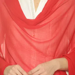 TWIN BIRDS Pack of 2 Solid Dupatta image 5