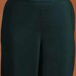 Indo Era Ethnic Motifs Embroidered Thread Work Kurta & Trousers With Dupatta image 2