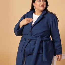 rigo Polar Fleece Solid Coat For Women-picture-34