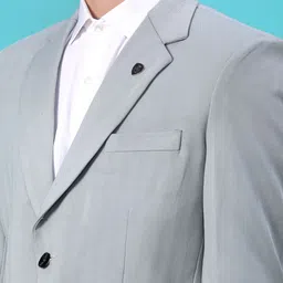 v-mart Men Solid Single Breasted Casual Blazer image 4