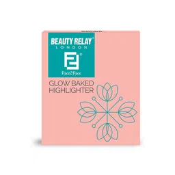 BeautyRelay London Face 2 Face Glow Baked Shimmer Highlighter Palette image 2