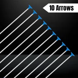medivedas Archery Set for Kids 10 Pcs Arrows - Blue Arrow image 3