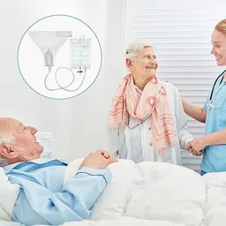 kasha Silicone Urinal System for Elderly Men Urine Bag image 4