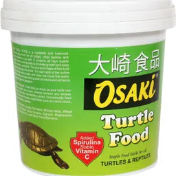 osaki Turtle Food (250G) | Staple Food Sticks for All Turtles & Reptiles 0.25 kg Dry New Born, Adult, Young, Senior Turtle Food image 2