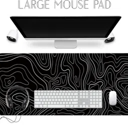 Saco Extended Gaming Mouse Pad for PC | Large Desk Mat 900×400×3mm Non Slip Base Mousepad image 3