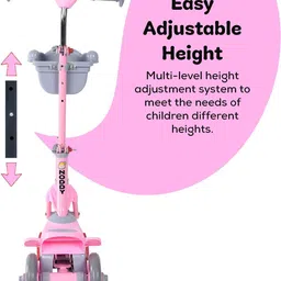 dash star Kids Noddy Scooter With Light And Music Ride On Scooty image 4