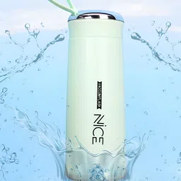 WELOUR Nice Green Glass Printed Water Bottle 400 ml-image-56