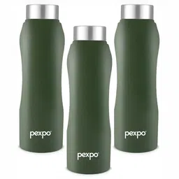 Pexpo Green 3 Pieces Stainless Steel Water Bottle-picture-26