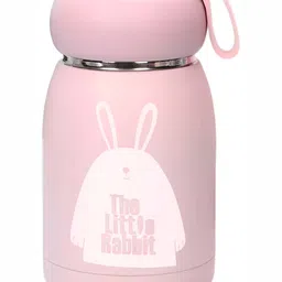 WELOUR Pink & White Glass Water Bottle 340 ml-picture-16