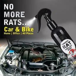 ela enterprise Rat Repellent for Car&Bike 200ml Pack of 1 Powerful & Safe Use Rodent Repellent Live Trap image 2