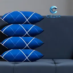 ciezar Luxury Microfibre Solid Sleeping Pillow Pack of 4-picture-11