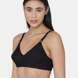 KOMLI Women Pack Of 2 Full Coverage Super Non Padded Cotton All Day Comfort Minimizer Bras image 2