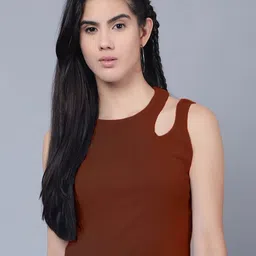 Boleem Pack Of 2 Cut-Out Cotton Crop Tops image 5