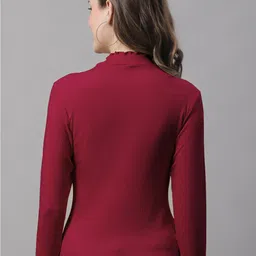 FBAR Pack Of 2 High Neck Bio-Wash Cotton Tops image 3