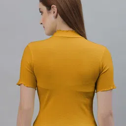 Friskers Pack Of 2 High Neck Fitted Top image 3