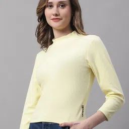 FBAR High Neck Cotton Regular Top image 5