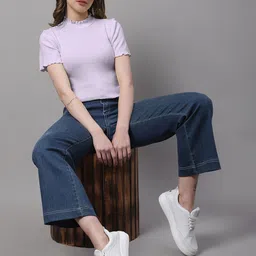 FBAR Pack Of 2 High Neck Bio-Wash Cotton Tops image 5