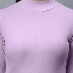 FBAR Pack Of 2 High Neck Ribbed Cotton Fitted Crop Tops image 5