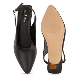 Bella Rosa Pointed Toe Kitten Pumps image 5