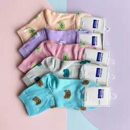 mfsocks Women Animal Print Ankle Length image 3