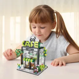 dify Coffee Shop Building Set for Kids & Adults | 589+ Pcs | 6 Months Warranty image 5