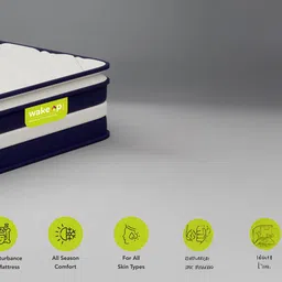 wakeup india Smarttech Pillowtop Hybrid Pocket Spring Mattress - Single Size image 2