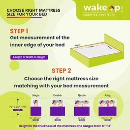 wakeup india Smarttech Pillowtop Hybrid Pocket Spring Mattress - Single Size image 5