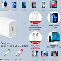 Tirumala 20 W Quick Charge 3 A Wall Charger for Mobile image 5