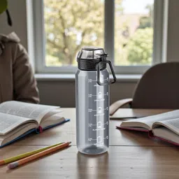 busaji HydraMotion Orange Sport 1000ml Bottle – Stylish, Strong & BPA-Free Design 1000 ml Water Bottle-picture-19