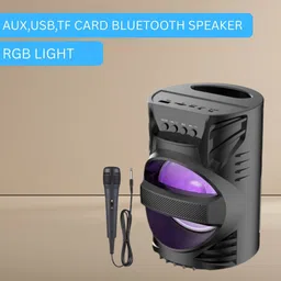 Clairbell LZ (PORTABLE WIRELESS SPEAKER) Upto 6H Playtime & FM Radio Powerful SoundT446 15 W Bluetooth Laptop/Desktop Speaker image 1