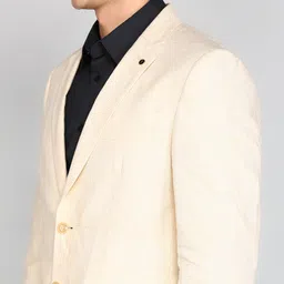 van heusen Men Checkered Single Breasted Formal Blazer image 5