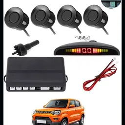 3a featuretail Universal 4 Black Reverse Parking Sensor-AP25A866 Universal 4 Black Reverse Parking Sensor-AP25A866 Parking Sensor image 1