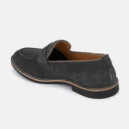 big fox Suede Leather Penny Loafers For Men image 4