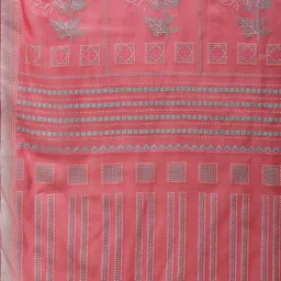 aurelia Poly Chiffon Floral Print Pink Women Dupatta image 5