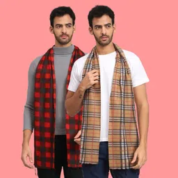 Trendy World Checkered Men Muffler-picture-38