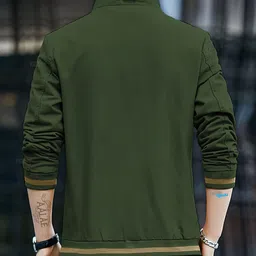 futse peno Men Solid Casual Jacket image 4