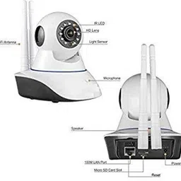 FOCSY Double Antenna 3MP WiFi Indoor Camera with Color Night Vision, Two Way Audio Security Camera image 3
